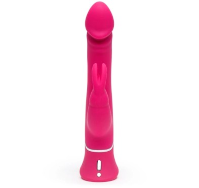 Wibrator - Happy Rabbit Realistic Dual Density Rabbit Vibrator Pink